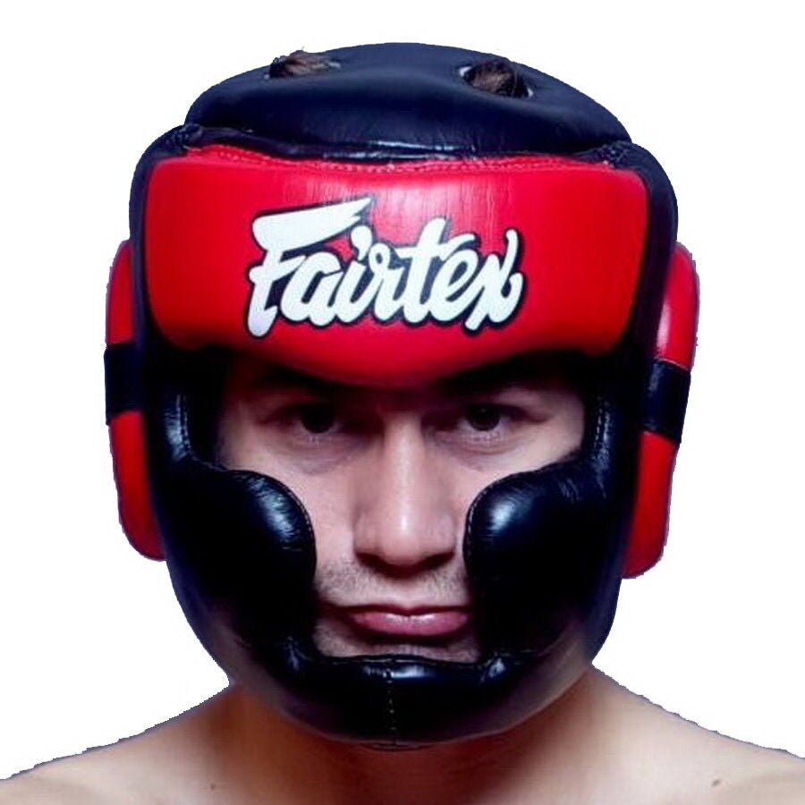 FAIRTEX HEADGUARD HG13 DIAGONAL VERSION FULL HEAD COVERAGE MUAY THAI KICK BOXING