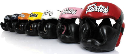 FAIRTEX HEADGUARD HG13 DIAGONAL VERSION FULL HEAD COVERAGE MUAY THAI KICK BOXING