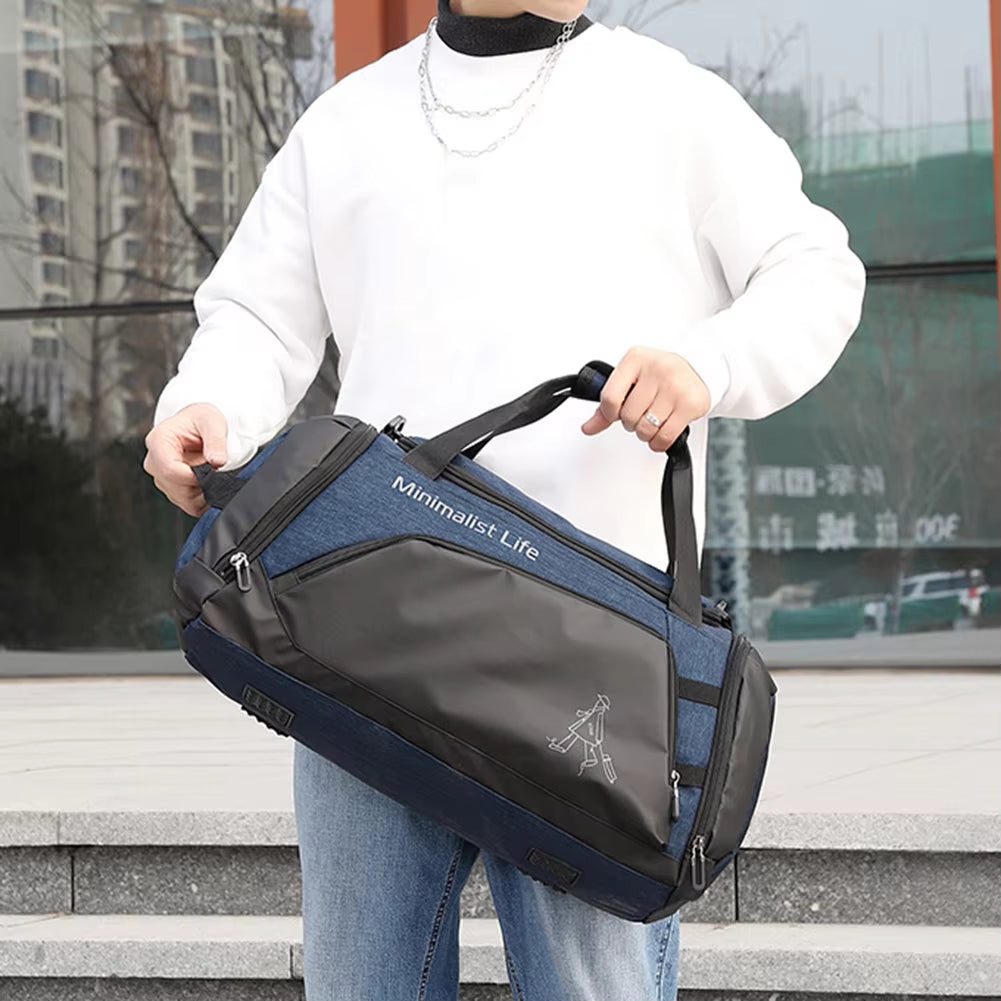 Gym Bag Sports Bag Training Men Waterproof Fitness Bags Durable Multifunctional Handbag Outdoor Sporting Swimming Tote for Male